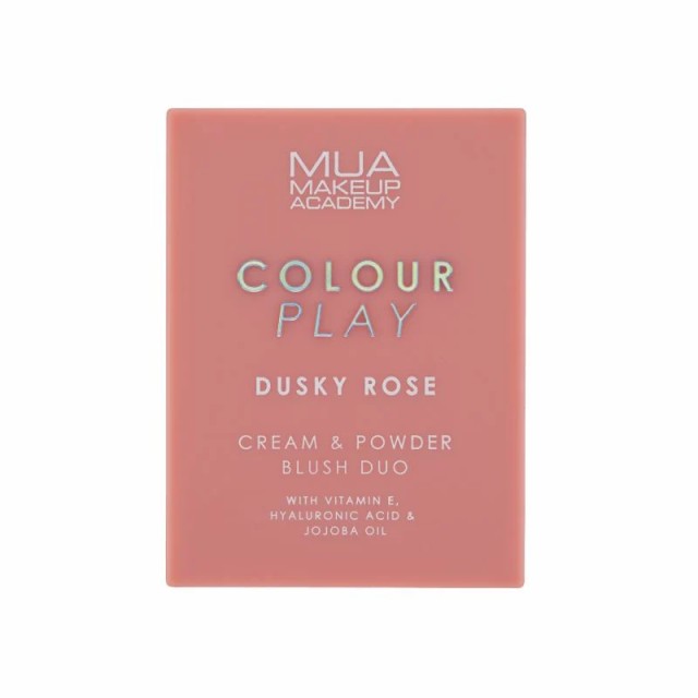 MUA Colour Play Ρουζ σε Κρέμα & Πούδρα Duo Dusky Rose 2.5g/4.5g MUA Colour Play Ρουζ σε Κρέμα & Πούδρα Duo Dusky Rose 2.5g/4.5g