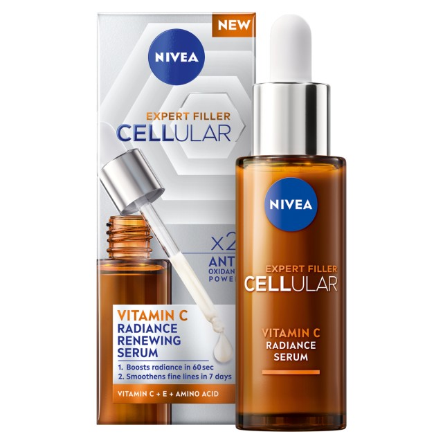 Nivea Cellular Filler Expert Vitamin C Ορός Λάμψης 30ml