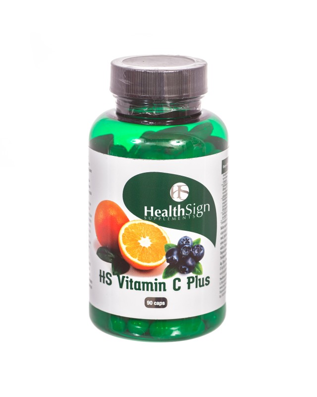 Health Sign Vitamin C Plus Συμπλήρωμα Διατροφής 90 Κάψουλες