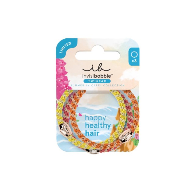 Invisibobble Twistar Sic Tuscany Twist Λαστιχάκια Μαλλιών Χρωματιστά 3 …