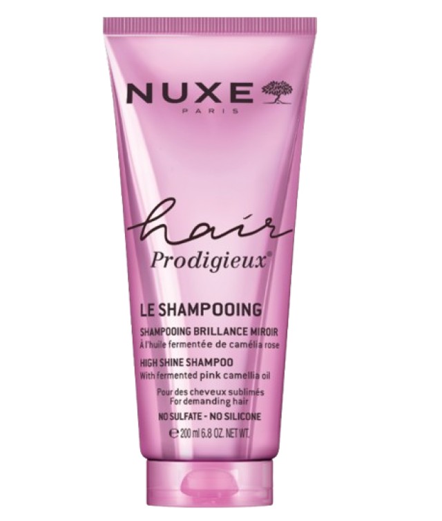Nuxe Hair Prodigieux Σαμπουάν Λάμψης με Εκχύλισμα Ελαίου Ροζ Καμέλιας &hellip;