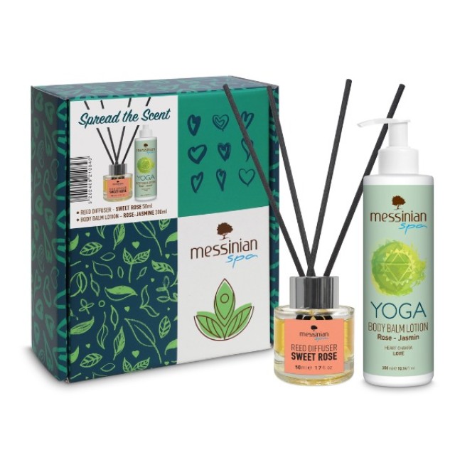 Messinian Spa Spread The Scent Διαχύτης Γιόγκα σε Καλάμι Sweet Rose 50 … Messinian Spa Spread The Scent Διαχύτης Γιόγκα σε Καλάμι Sweet Rose 50 …