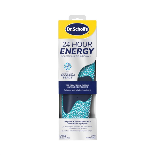 Scholl 24h Energy Large Ανατομικοί Πάτοι για 24 ώρες Ενέργεια &hellip;