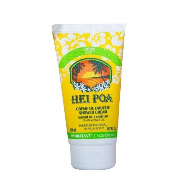 Hei Poa Shower Cream Monoi Tiare Ενυδατικό Αφρόλουτρο  150ml