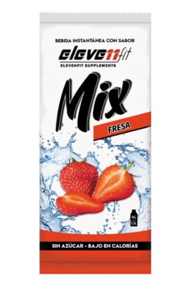 ElevenFit Mix Fresa Ρόφημα σε Μορφή Σκόνης με Γεύση Φράουλα 9gr 1 Τεμάχιο
