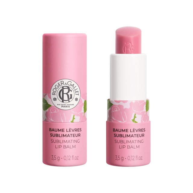 Roger & Gallet Rose Lip Balm Βάλσαμο Χειλιών με Γεύση Τριαντάφυλλο 3.5 …