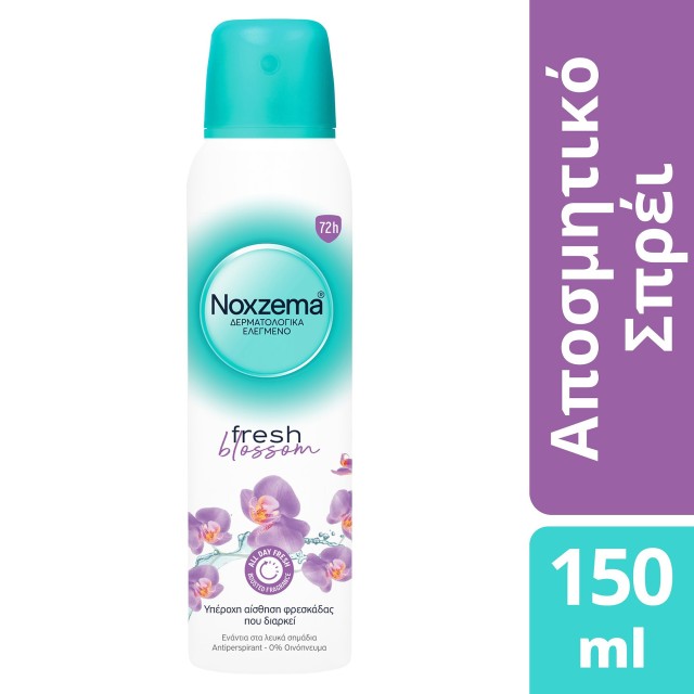 Noxzema Fresh Blossom Spray Γυναικείο Αποσμητικό με 72 ώρες Προστασία &hellip;