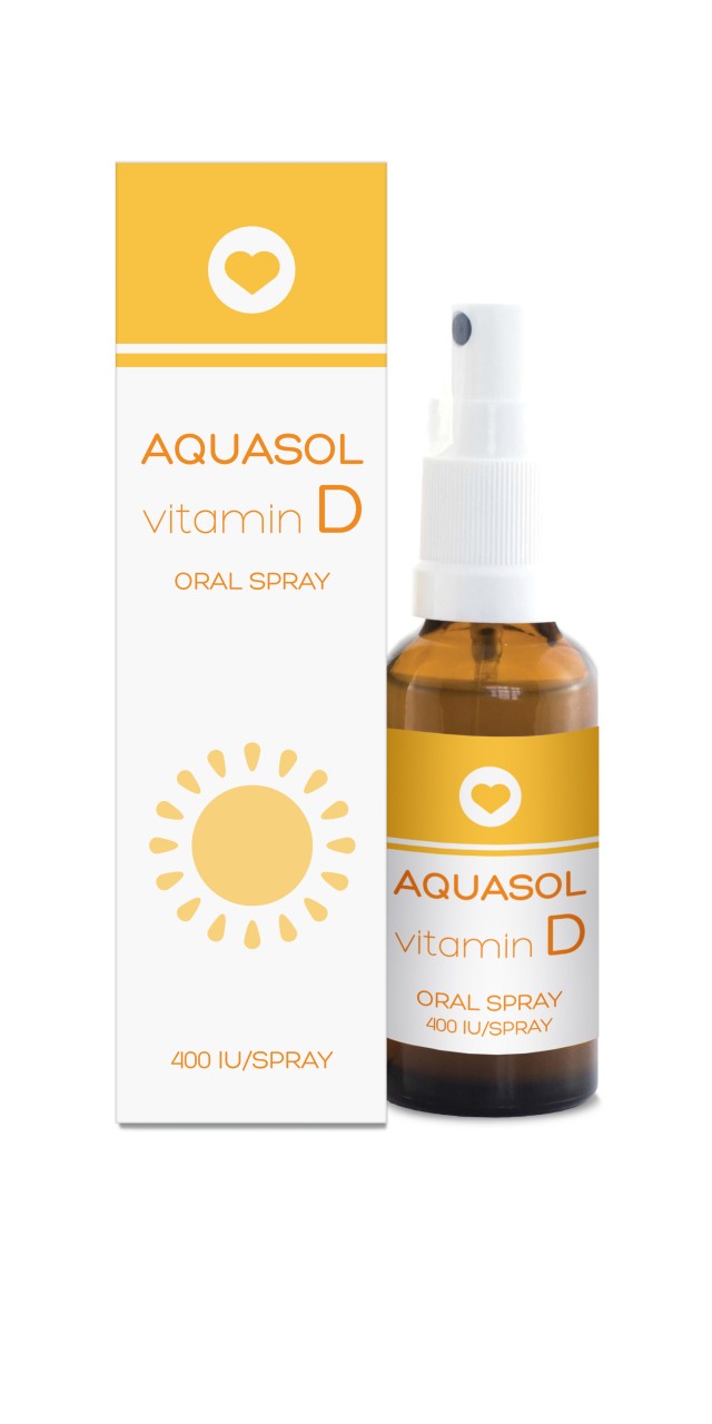 Aquasol Vitamin D Oral Spray 400IU Συμπλήρωμα Διατροφής Βιταμίνη D σε …