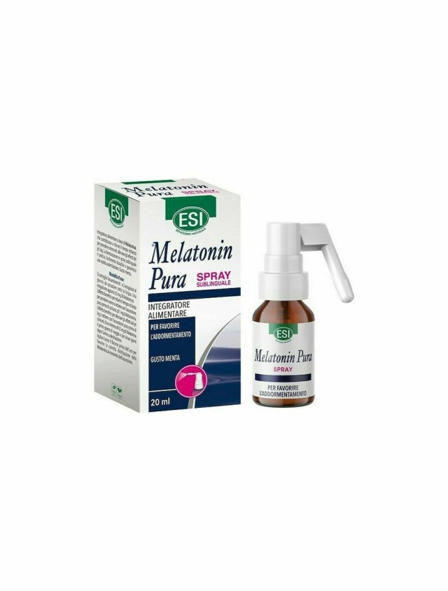 ESI Melatonin Pura Sublingual Spray Μελατονίνης για την Αϋπνία και το Jet Lag 20ml