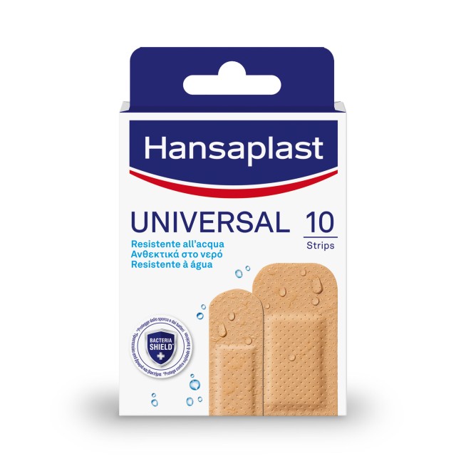 Hansaplast Universal Water Resistant Αυτοκόλλητα Επιθέματα 10 Τεμάχια