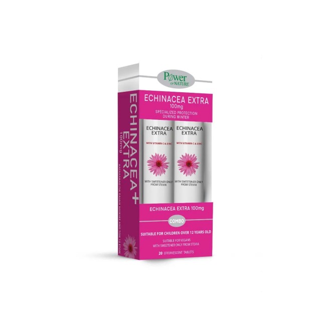 Power of Nature PROMO Echinacea Extra 100mg, Vitamic C & Zinc για το Α … Power of Nature PROMO Echinacea Extra 100mg, Vitamic C & Zinc για το Α …