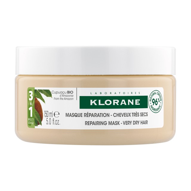 Klorane Nourishing  Repairing Mask with Organic Cupuacu Butter Για Ξηρά Μαλλιά 150ml