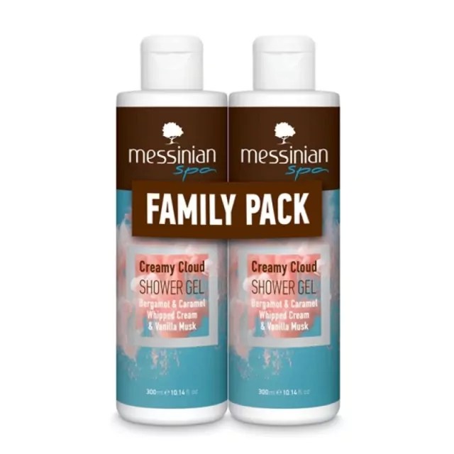 Messinian Spa PROMO Creamy Cloud Shower Gel Αφρόλουτρο Musky Άρωμα 2x3 &hellip;