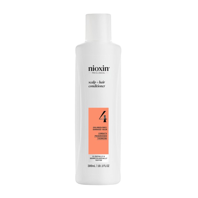 Nioxin System 4 Conditioner για Βαμμένα Μαλλιά με Προχωρημένη Αραίωση …