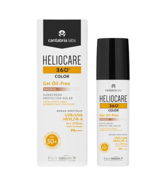 HelioCare 360° Color Gel Oil Free SPF50+ Bronze Αντηλιακό Προσώπου με …
