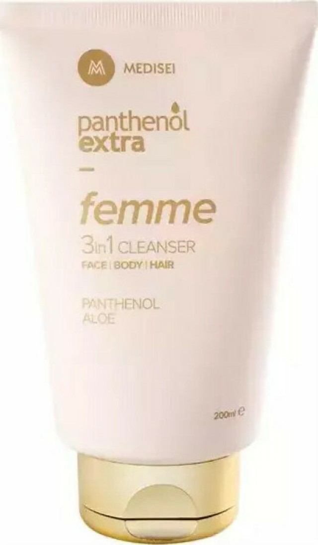 Medisei Panthenol Extra Femme 3in 1 Cleanser Απαλό Καθαριστικό για Πρό …
