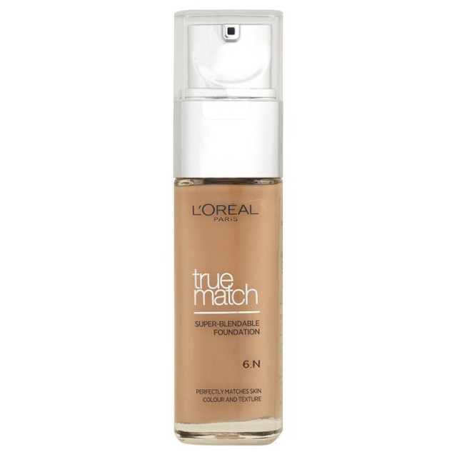 LOreal Paris True Match­ Foundation 30ml - 6.N Honey