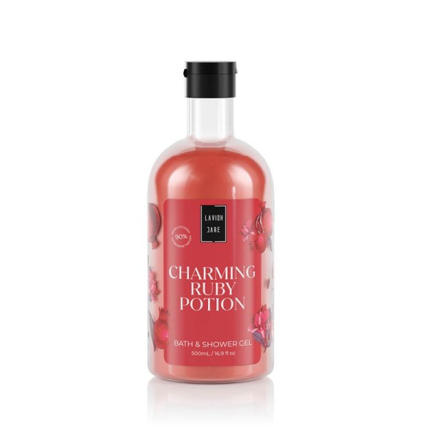 Lavish Care Charming Ruby Potion Bath & Shower Αφρόλουτρο Gel με Άρωμα …