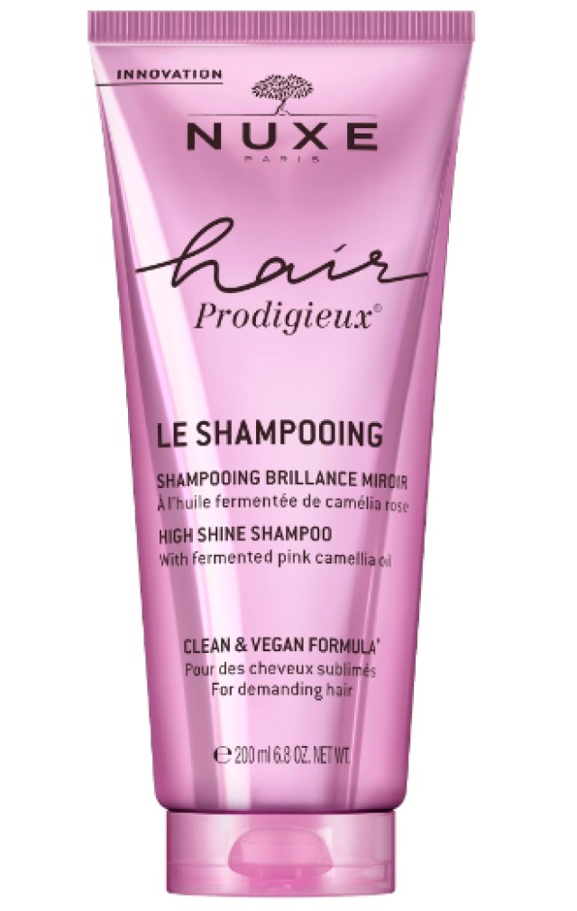 Nuxe Hair Prodigieux Σαμπουάν Λάμψης με Εκχύλισμα Ελαίου Ροζ Καμέλιας &hellip;