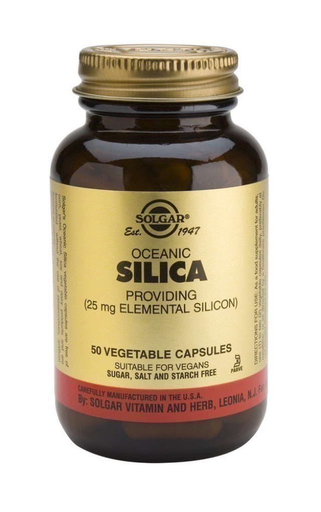 Solgar Oceanic Silica 25mg Συμπλήρωμα Διατροφής με Οργανικό Πυρίτιο 50 …