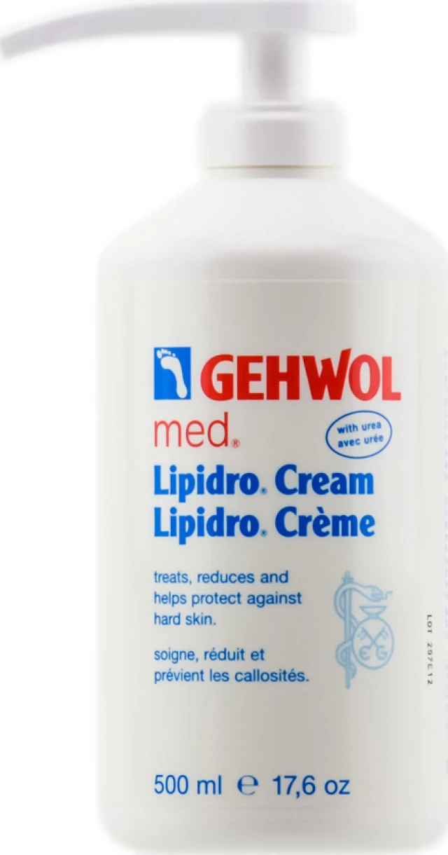 Gehwol med Lipidro Cream Hydrolipid Foot Cream, 500ml Gehwol med Lipidro Cream Hydrolipid Foot Cream, 500ml