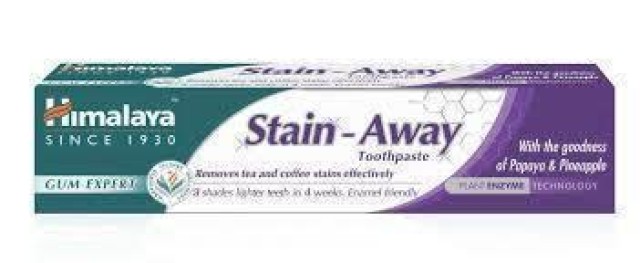 Himalaya Stain-Away Herbal Toothpaste 75ml
