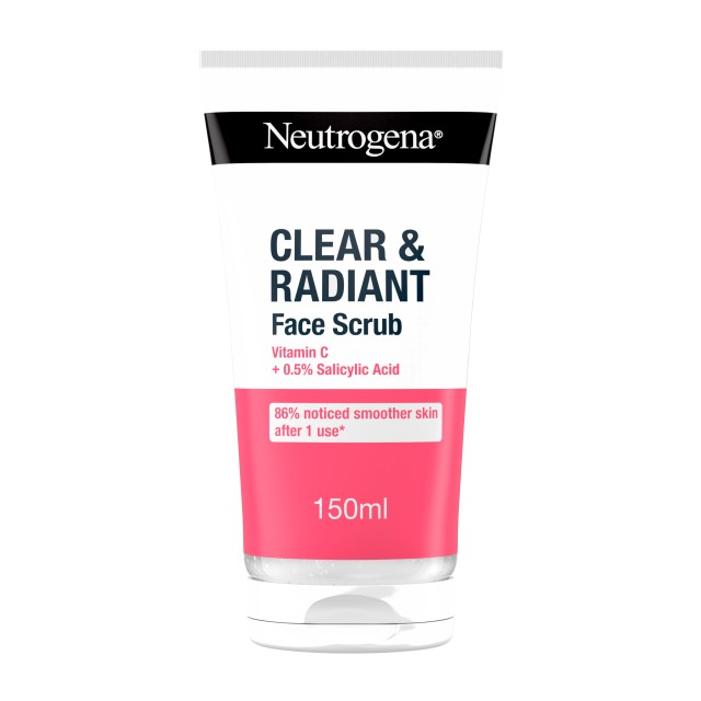 Neutrogena® Clear & Radiant Face Scrub Vitamin C Απολέπιση & Λάμψη Προ … Neutrogena® Clear & Radiant Face Scrub Vitamin C Απολέπιση & Λάμψη Προ …