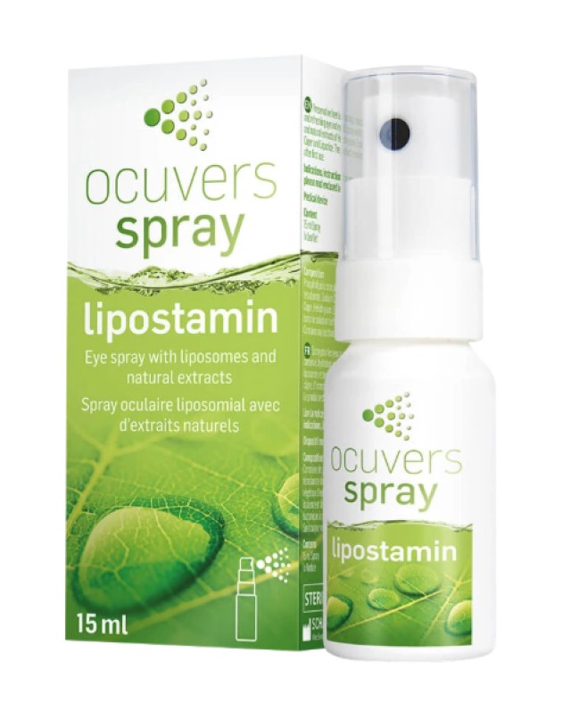 Ocuvers Lipostamin Οφθαλμικό Spray με Λιποσώματα Ενυδατώνει τα Μάτια 1 &hellip;