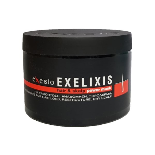 Exesio Exelixis Hair & Skalp Power Mask Μάσκα Μαλλιών Κατά της Τριχόπτωσης 500ml