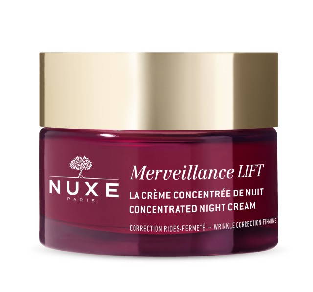 Nuxe Merveillance LIFT Concentrated Night Cream Αντιγηραντική Κρέμα Νυκτός για Όλους τους Τύπους Επιδερμίδας 50ml