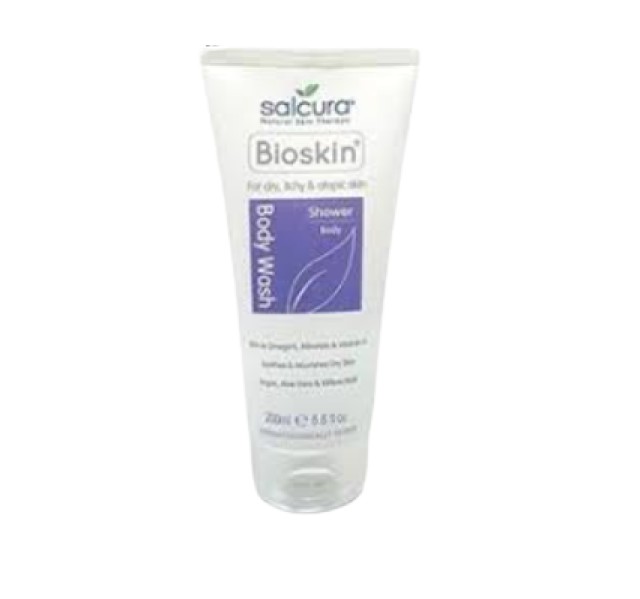 Salcura Bioskin Shower Body Wash Αφρόλουτρο για Επιδερμίδες με Έκζεμα 200ml
