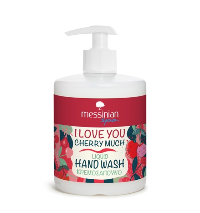 Messinian Spa I Love You Cherry Much Liquid Hand Wash Κρεμοσάπουνο Χερ … Messinian Spa I Love You Cherry Much Liquid Hand Wash Κρεμοσάπουνο Χερ …