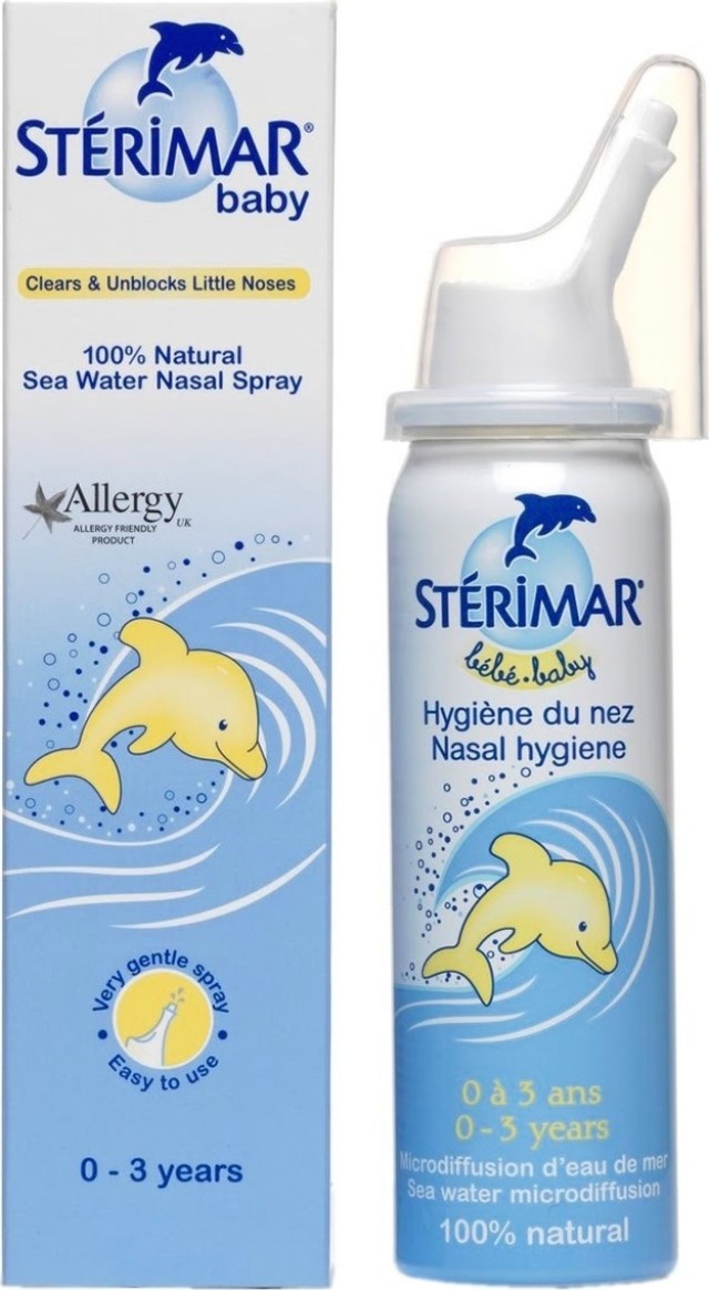 Sterimar Baby Nasal Hygiene Ισότονο Σπρέι Θαλασσινού Νερού για Μωρά & … Sterimar Baby Nasal Hygiene Ισότονο Σπρέι Θαλασσινού Νερού για Μωρά & …