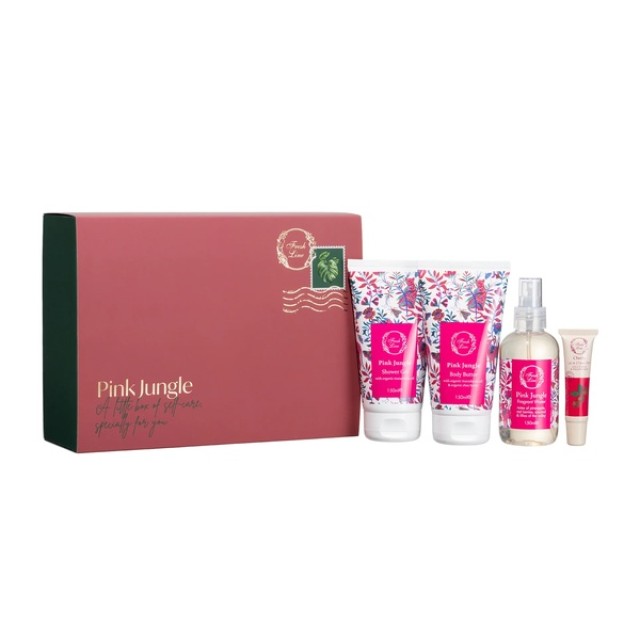 Fresh Line Xmas PROMO Pink Jungle Αφρόλουτρο 150ml & Βούτυρο Σώματος … Fresh Line Xmas PROMO Pink Jungle Αφρόλουτρο 150ml & Βούτυρο Σώματος …