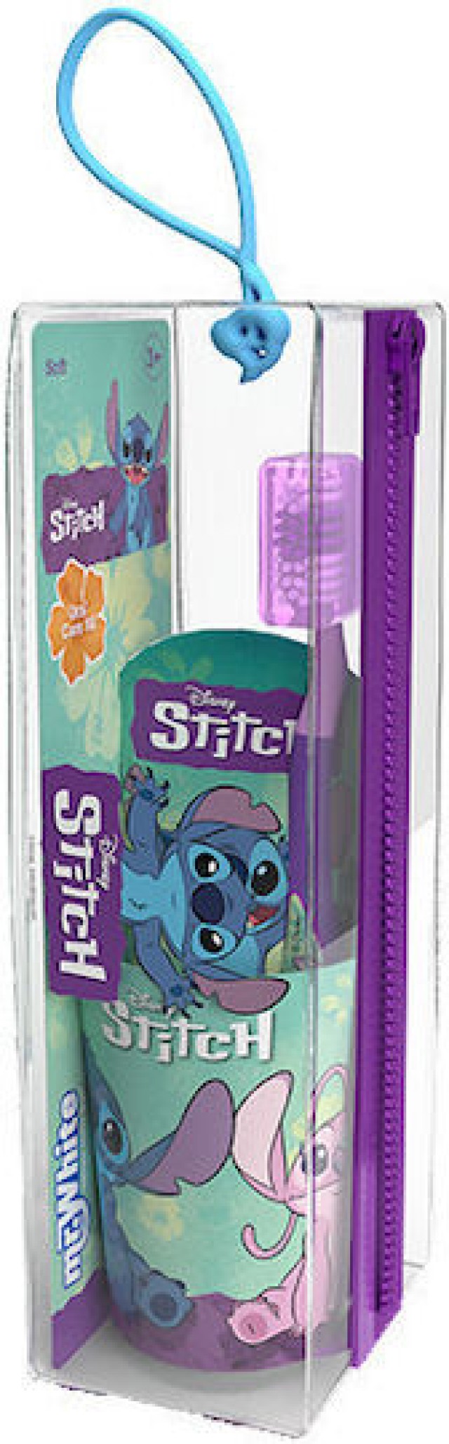 Mr. White PROMO Stitch Οδοντόβουρτσα Μαλακή 4+ με Βεντούζα & Καπάκι 1 &hellip;