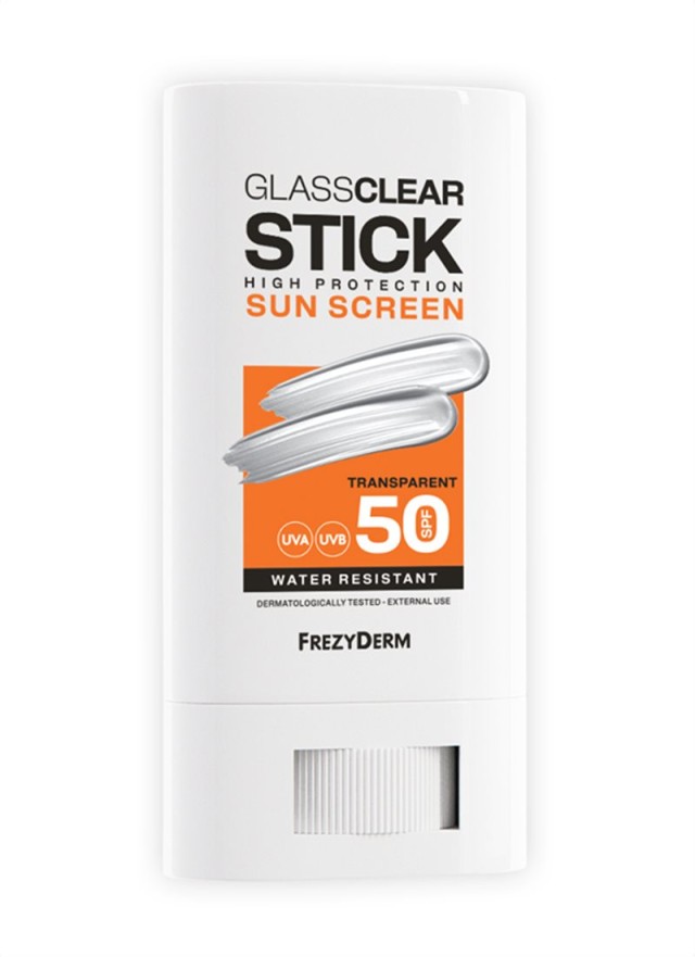 Frezyderm Glass Clear Stick SPF50 Διάφανο Αντηλιακό Stick Ανάλαφρης Αί … Frezyderm Glass Clear Stick SPF50 Διάφανο Αντηλιακό Stick Ανάλαφρης Αί …