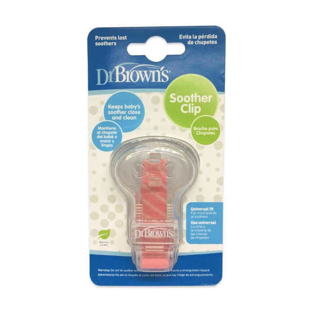 Dr. Browns Κορδέλα Στήριξης Πιπίλας Ροζ  1 Τεμάχιο [990GB]