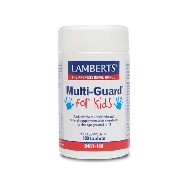 Lamberts Multi Guard For Kids 100 Ταμπλέτες