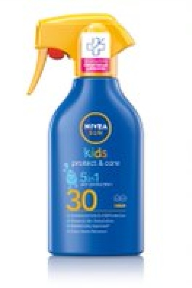 Nivea Sun Kids Protect & Care 5 σε 1 SPF30 Trigger Spray Παιδικό Αντηλ …