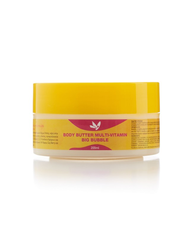 AnaPlasis Body Butter Σώματος Multi Vitamin Big Bubble για Άμεση Ενυδά …