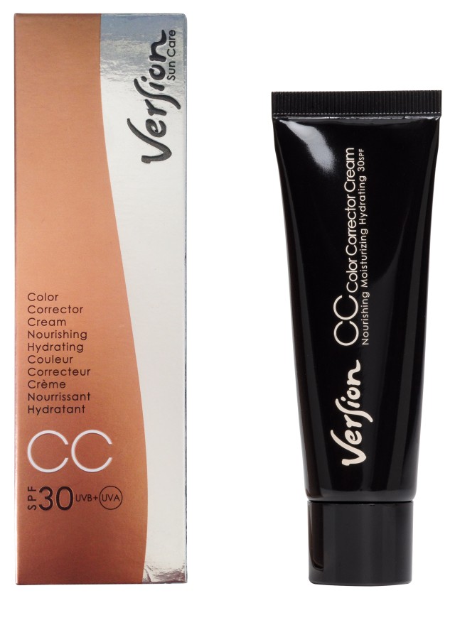 Version CC Cream SPF30 Color Corrector Αντηλιακή, Αντιρυτιδική Κρέμα Η … Version CC Cream SPF30 Color Corrector Αντηλιακή, Αντιρυτιδική Κρέμα Η …