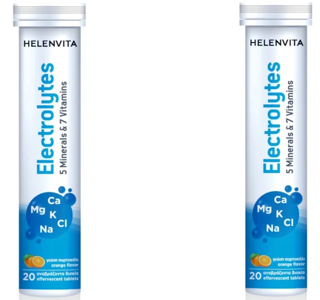Helenvita PROMO Electrolytes με 5 Μέταλλα & 7 Βιταμίνες με Γεύση Πορτο …