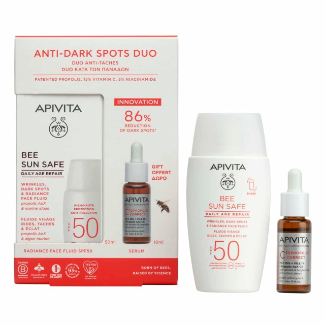 Apivita PROMO Bee Sun Safe SPF50 Daily Age Repair Αντηλιακό Προσώπου μ &hellip;
