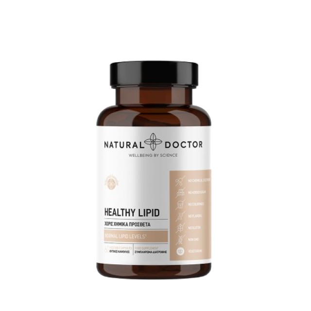 Natural Doctor Healthy Lipid Συμπλήρωμα Διατροφής με Χολίνη για τον Φυ &hellip;