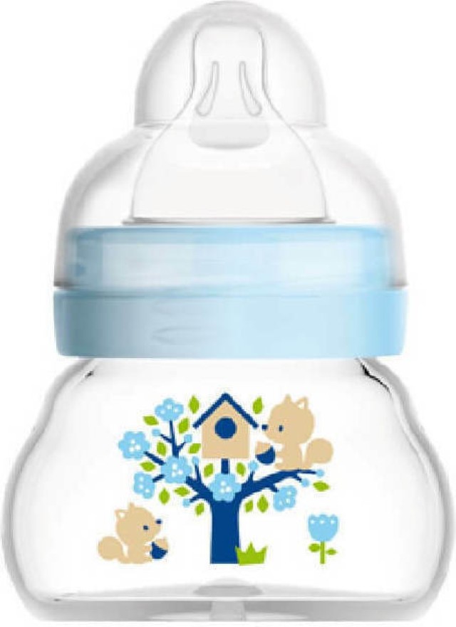 Mam Feel Good Γυάλινο Μπιμπερό με Θηλή Σιλικόνης από 0m+ Μπλε 90ml [38 … Mam Feel Good Γυάλινο Μπιμπερό με Θηλή Σιλικόνης από 0m+ Μπλε 90ml [38 …