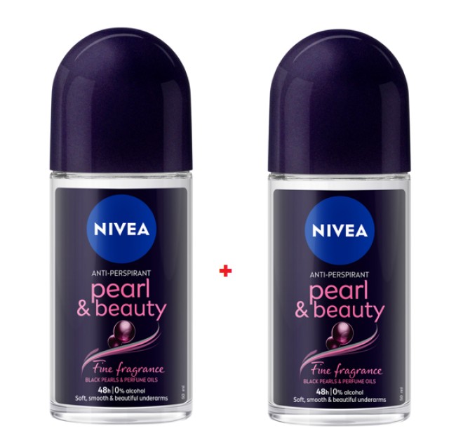 Nivea Women PROMO Pearl & Beauty Black Pearl Γυναικείο Αποσμητικό Roll …
