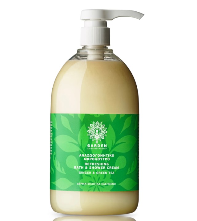 Garden Ginger & Green Tea Αναζωογονητικό Κρεμώδες Αφρόλουτρο με Άρωμα … Garden Ginger & Green Tea Αναζωογονητικό Κρεμώδες Αφρόλουτρο με Άρωμα …