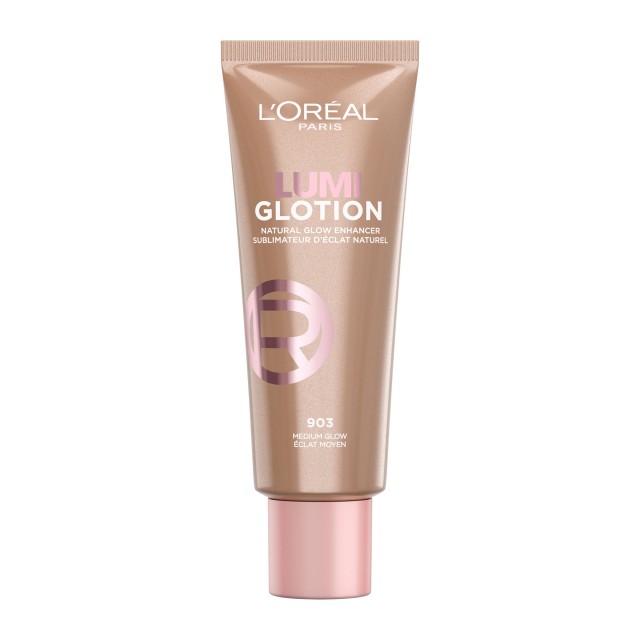 LOreal Paris Make up Ενίσχυσης Λάμψης Lumi Glotion 903 Medium Glow Καφ … LOreal Paris Make up Ενίσχυσης Λάμψης Lumi Glotion 903 Medium Glow Καφ …