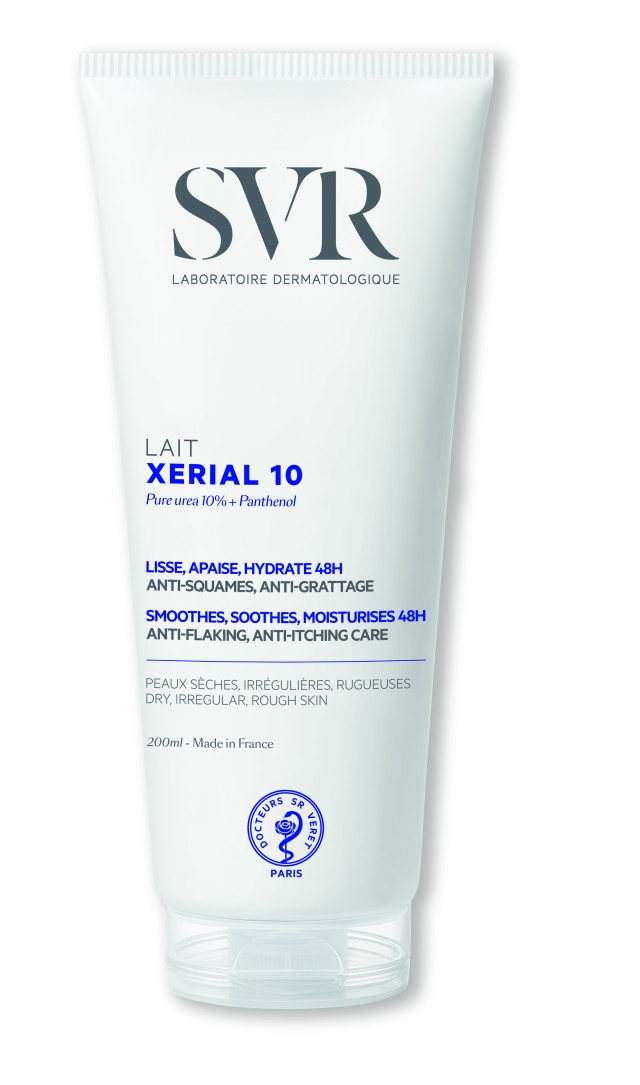 SVR Xerial 10 Lait Γαλάκτωμα 24ωρης Ενυδάτωσης & Λείανσης με Ουρία 200 …