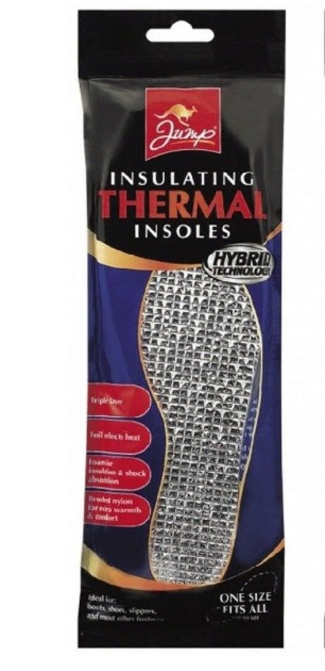 Jump Insulating Thermal Insoles Πάτοι Παπουτσιών 1 Ζευγάρι Jump Insulating Thermal Insoles Πάτοι Παπουτσιών 1 Ζευγάρι